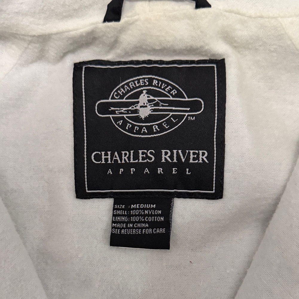 Charles River Apparel Black/White Jacket ADPi - Picture 2 of 6